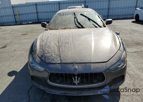 2014 Maserati Ghibli из США, поврежденный, VIN ZAM57XSA5E1082160